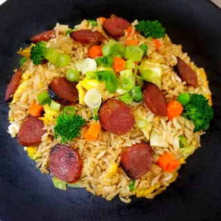 Taiwanese Sausage Fried Rice