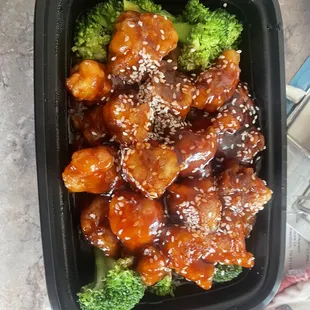 Sesame chicken