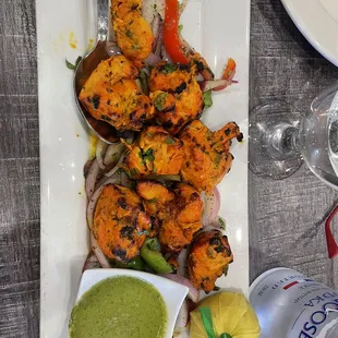 Chicken Tikka Masala Kebab