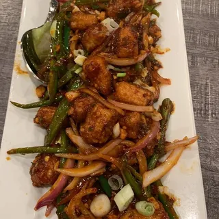 Dry Chili Baby Corn