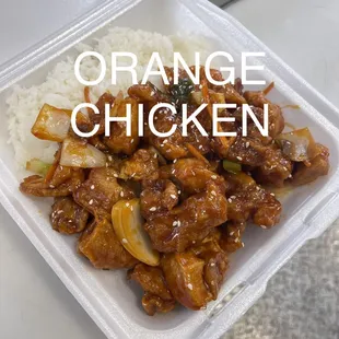 Orange chicken