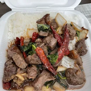 Mongolian beef