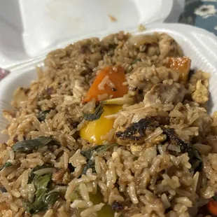 Basil fried rice