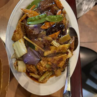Eggplant w/ Szechuan*