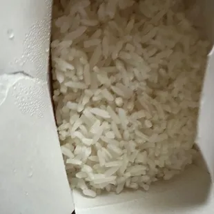 Box of Steamed Rice $2