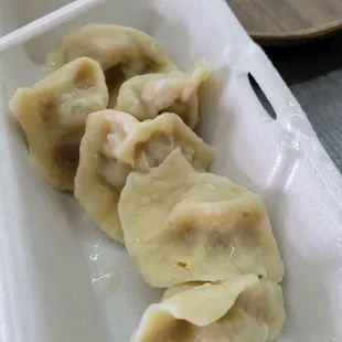 Pork and napa dumpling