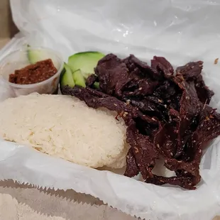 Beef Jerky (Lao Style) $12