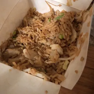I&apos;ve had chicken fried rice form other places but WokOut I think has the best!