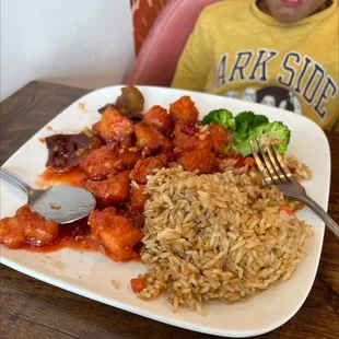 Orange chicken