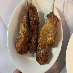 chicken wings and fried chicken, food