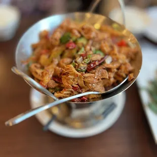 Beef tribe dry wok