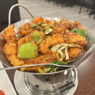 Dry Wok Pot / Fish Filet