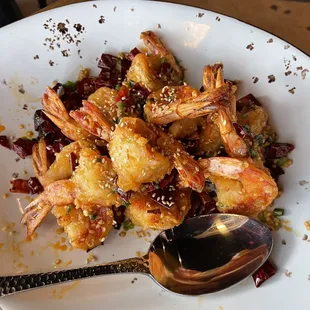 Crispy Spicy Prawns