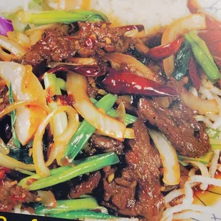 Mongolian beef