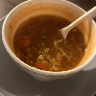 Hot and Hot &amp; Sour Soup