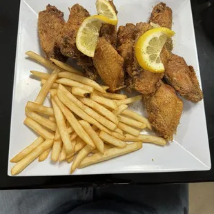 Dry Rub lemon pepper wings