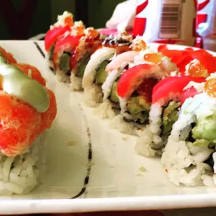 Spicy Girl Roll and Angel Roll