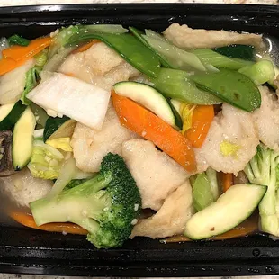 Fish with Vegetables