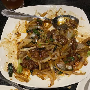 Mongolian beef