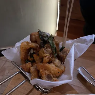 Crispy Basil Chicken