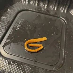 Piece of hair in food ....