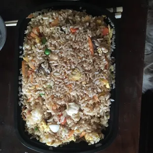 Combination fried rice (lunch portion)