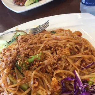 HUGE Order of Pad Thai. 5.99 for this!