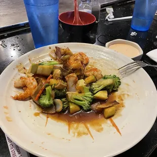 Shrimp Hibachi