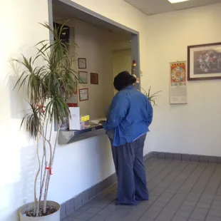 This is the lobby... don't expect to sit here and enjoy your food