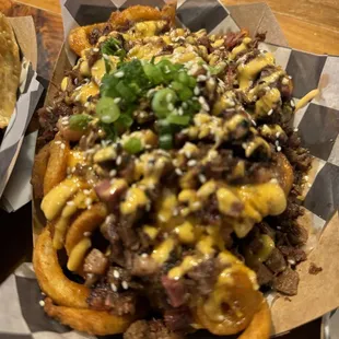 Brisket Curly Fries