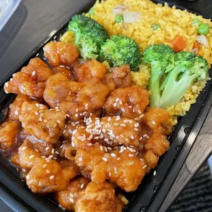 Sesame chicken