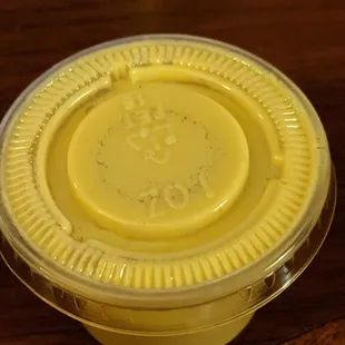 One highlights was their what I would think was their "homemade" hot mustard