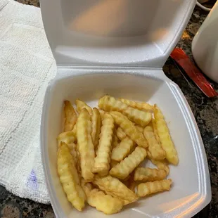 French fries...
