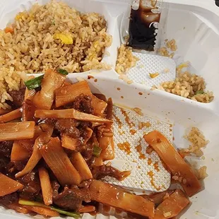 A horrible tasting meal...nvr again