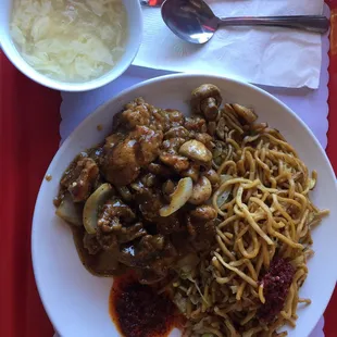 BBQ Pork Chow Mein