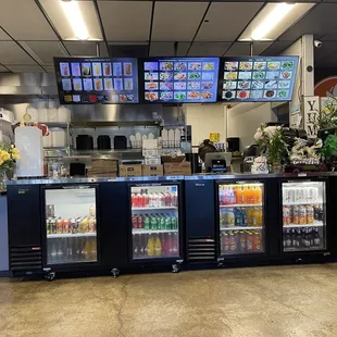 Menu and Drink Variety!