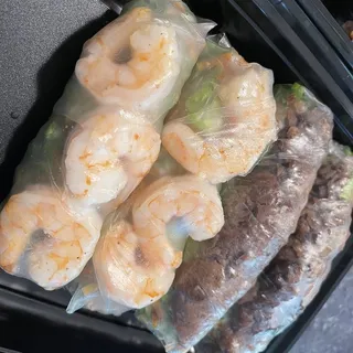 Beef Salad Rolls