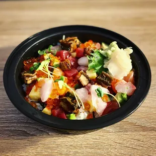 BARA CHIRASHI ($18 excl. tax)