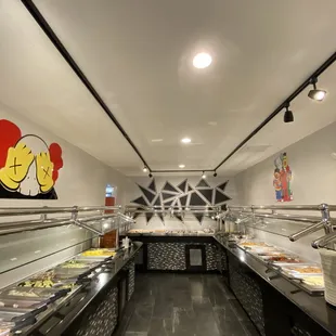 sushi and sashimi, interior