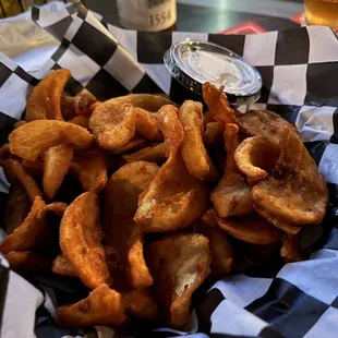 Sidewinder fries
