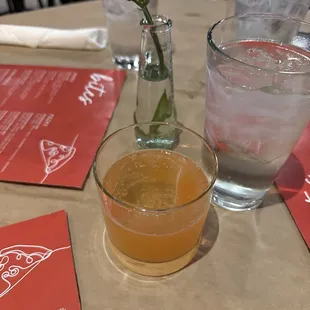 Cocktail labeled "Wolfsbane"