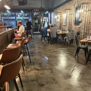 Inside