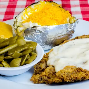 Hand Breaded Chicken Fried Steak