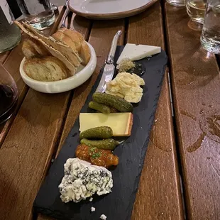 Wolf in the woods cheese board, really good!