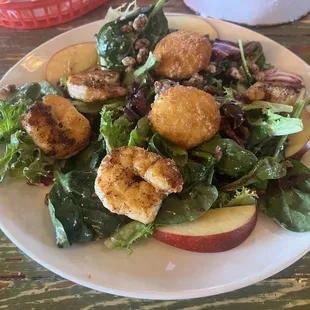 Fried Goat Cheese Salad