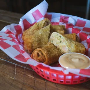 Cajun Egg Rolls