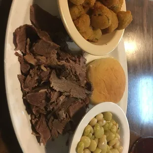 The roast beef was really wonderful, but I did expect a gravy or at least a broth.