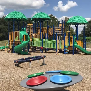 Treehouse themed play area.