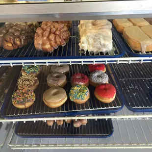 a variety of donuts