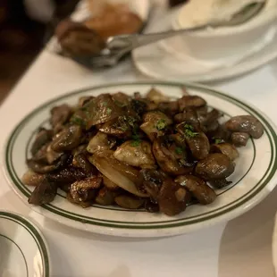 Sautéed mushrooms - $15.95. This was okay. Tasted better.